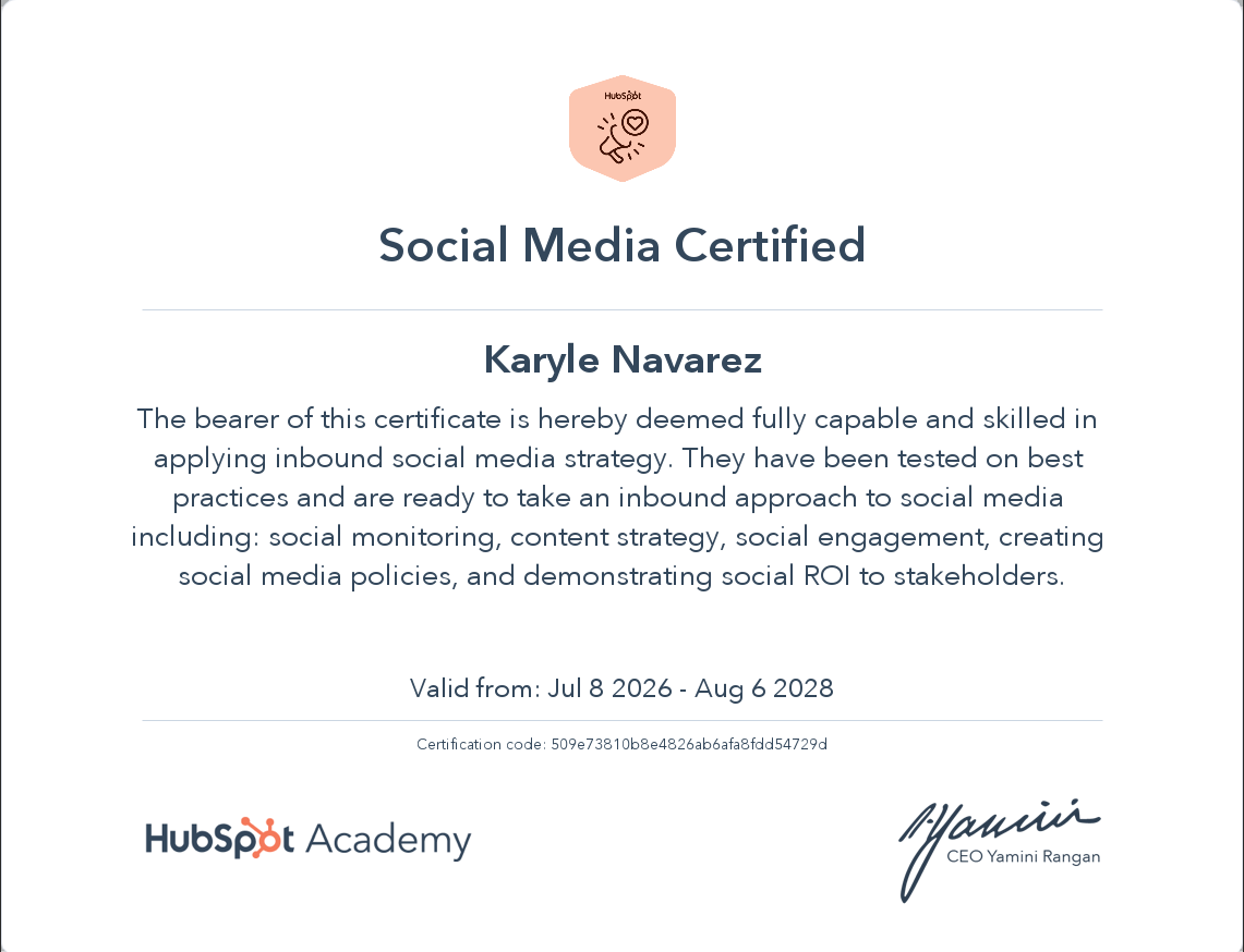 HubSpot Social Media